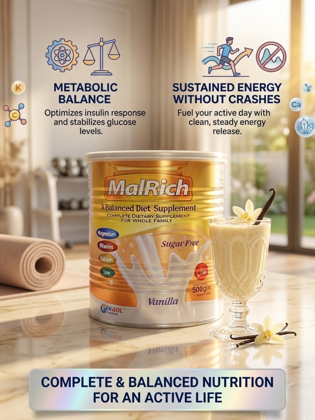 MalRich Balanced Diet Supplement(500gm)