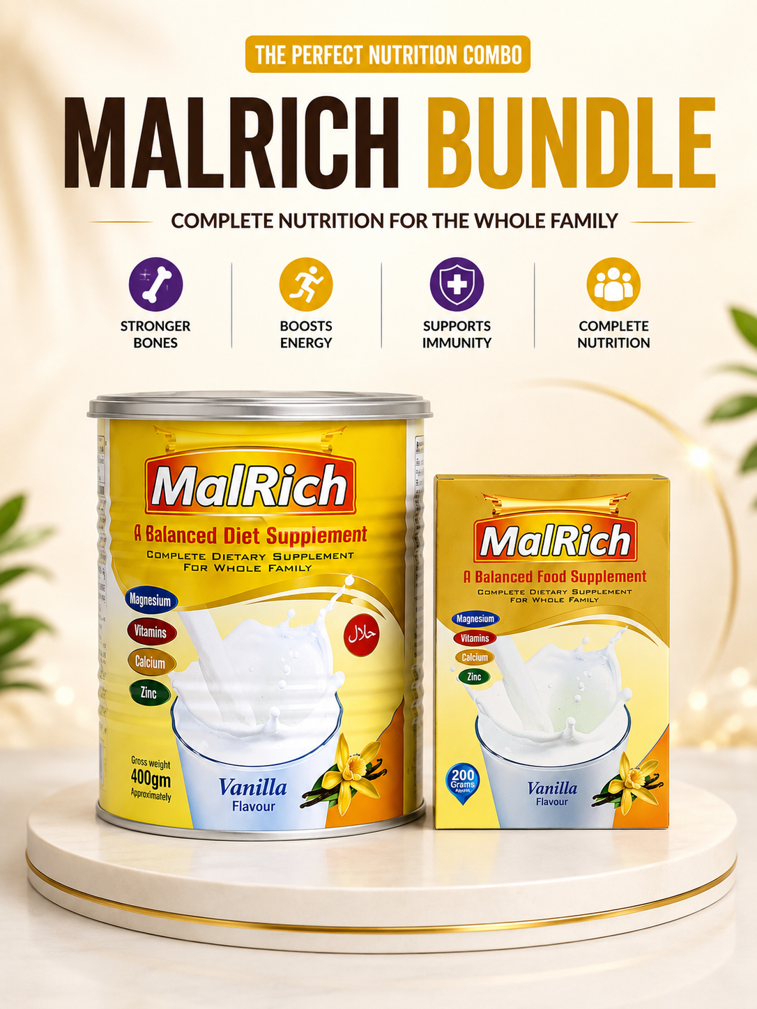 Malrich Tin & Soft pack 200gm