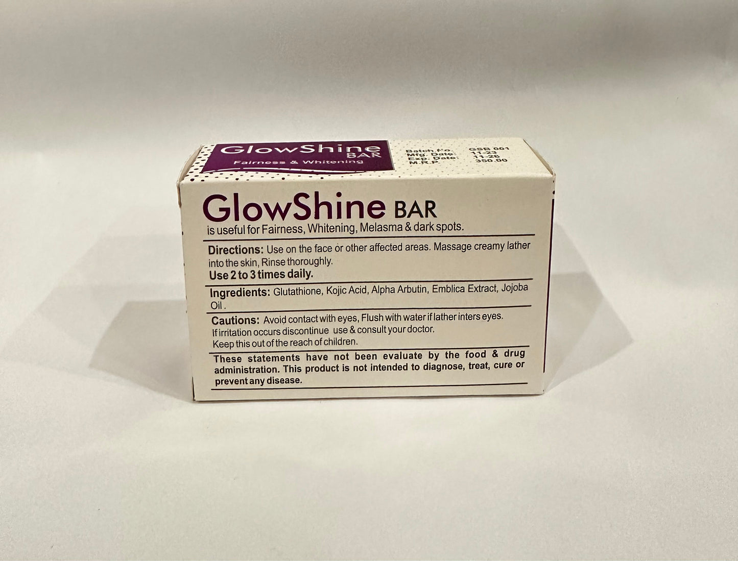 GlowShine Soap Bar