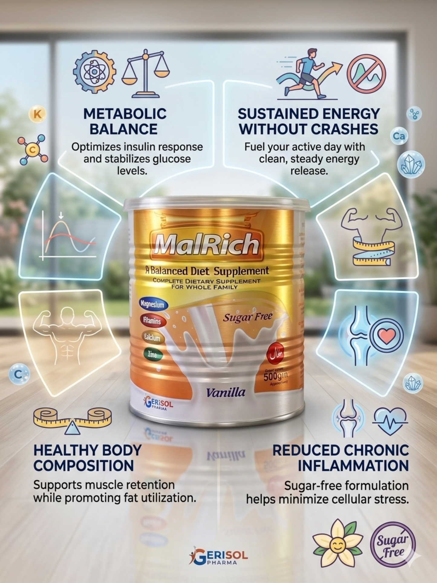 Malrich Supplement - Sugar Free