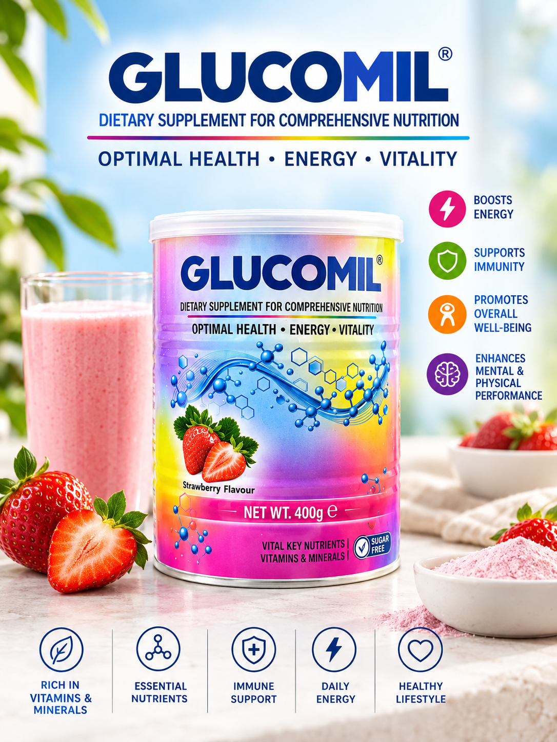 GlucoMil Dietary Supplement