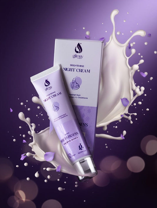 Glimsy Brightening Night Cream (Xanthan gum )