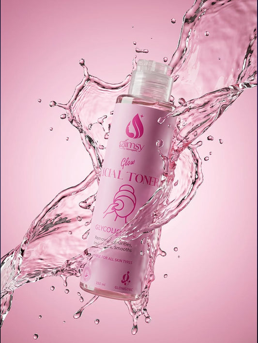 Glow facial toner ( 5% glycolic acid toner)